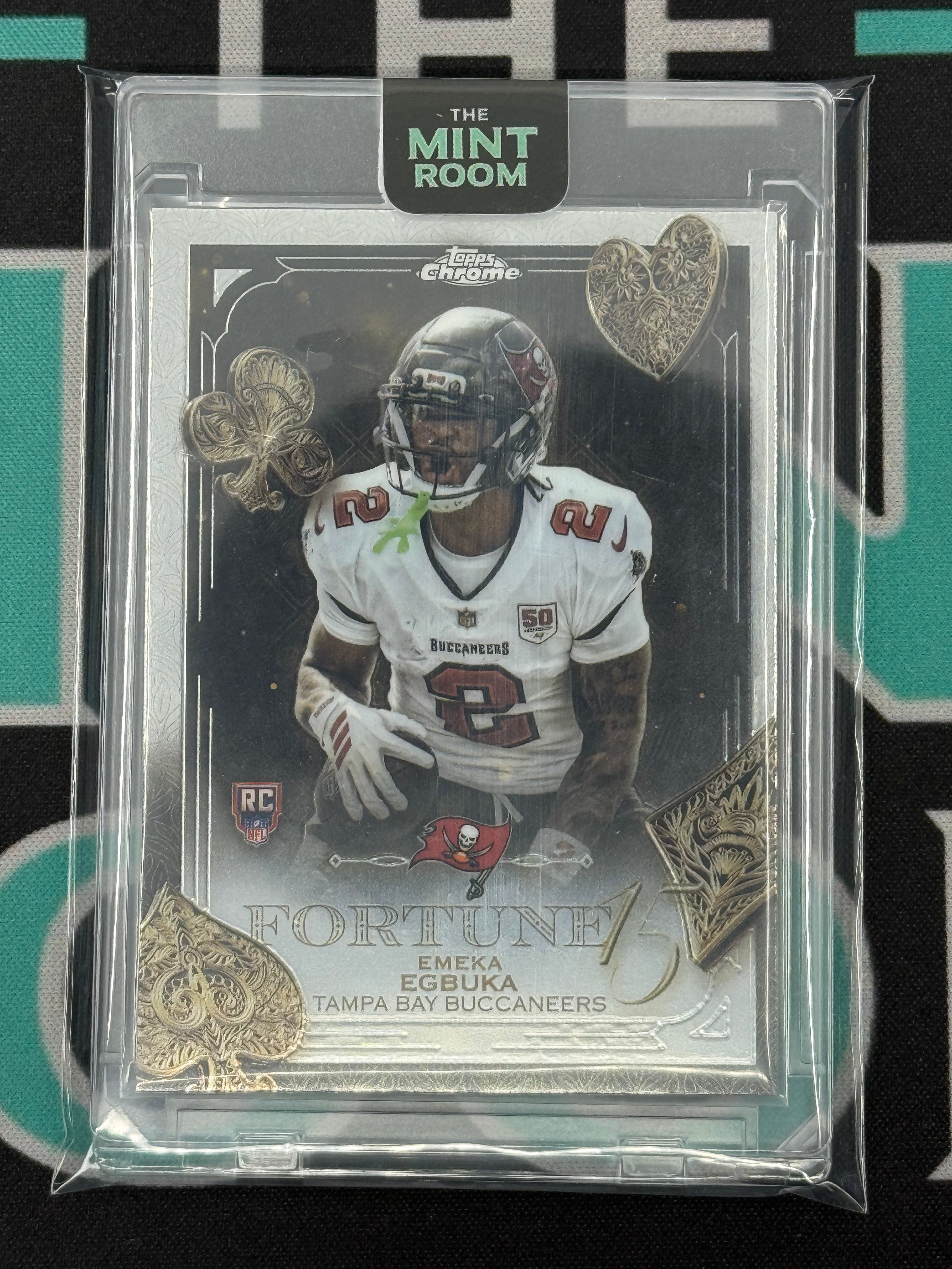 2025 Topps Chrome Emeka Egbuka Rookie Fortune