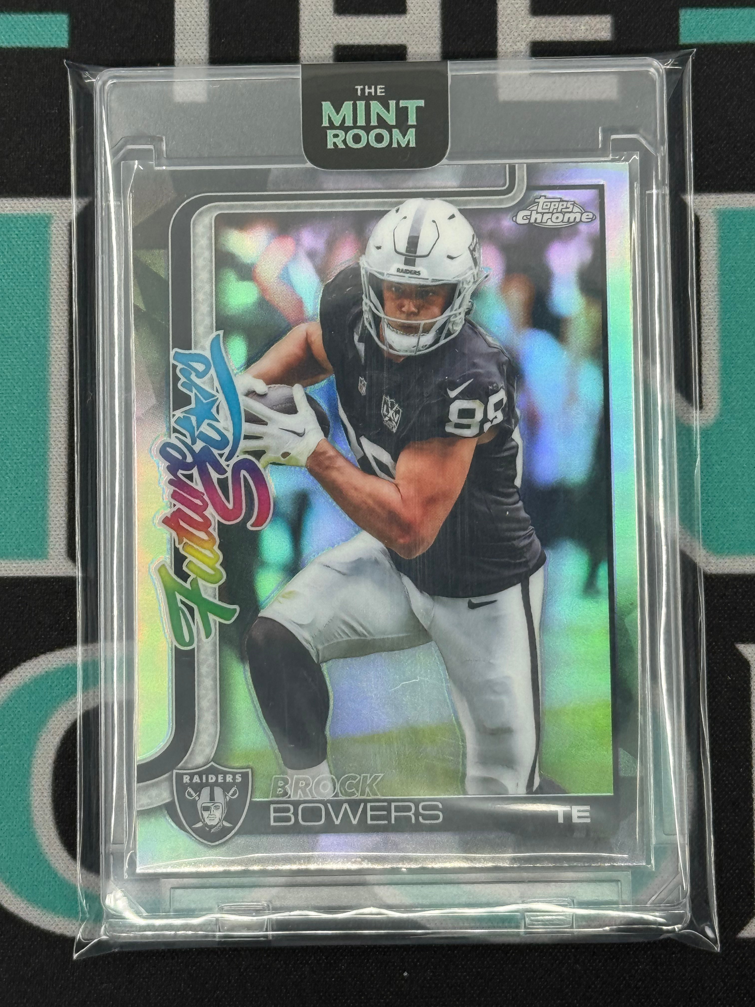 2025 Topps Chrome Brock Bowers Future Stars Refractor
