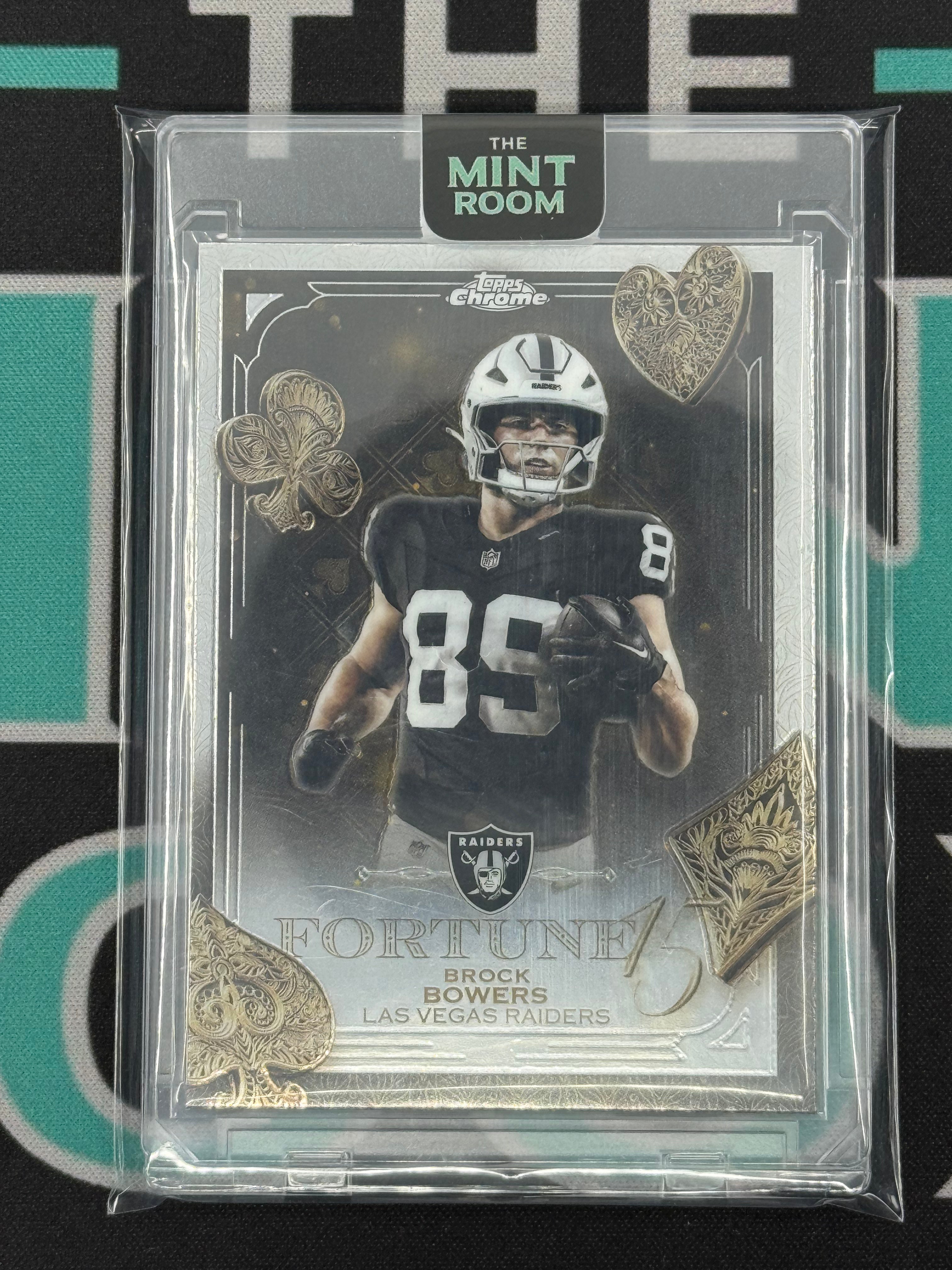 2025 Topps Chrome Brock Bowers Fortune