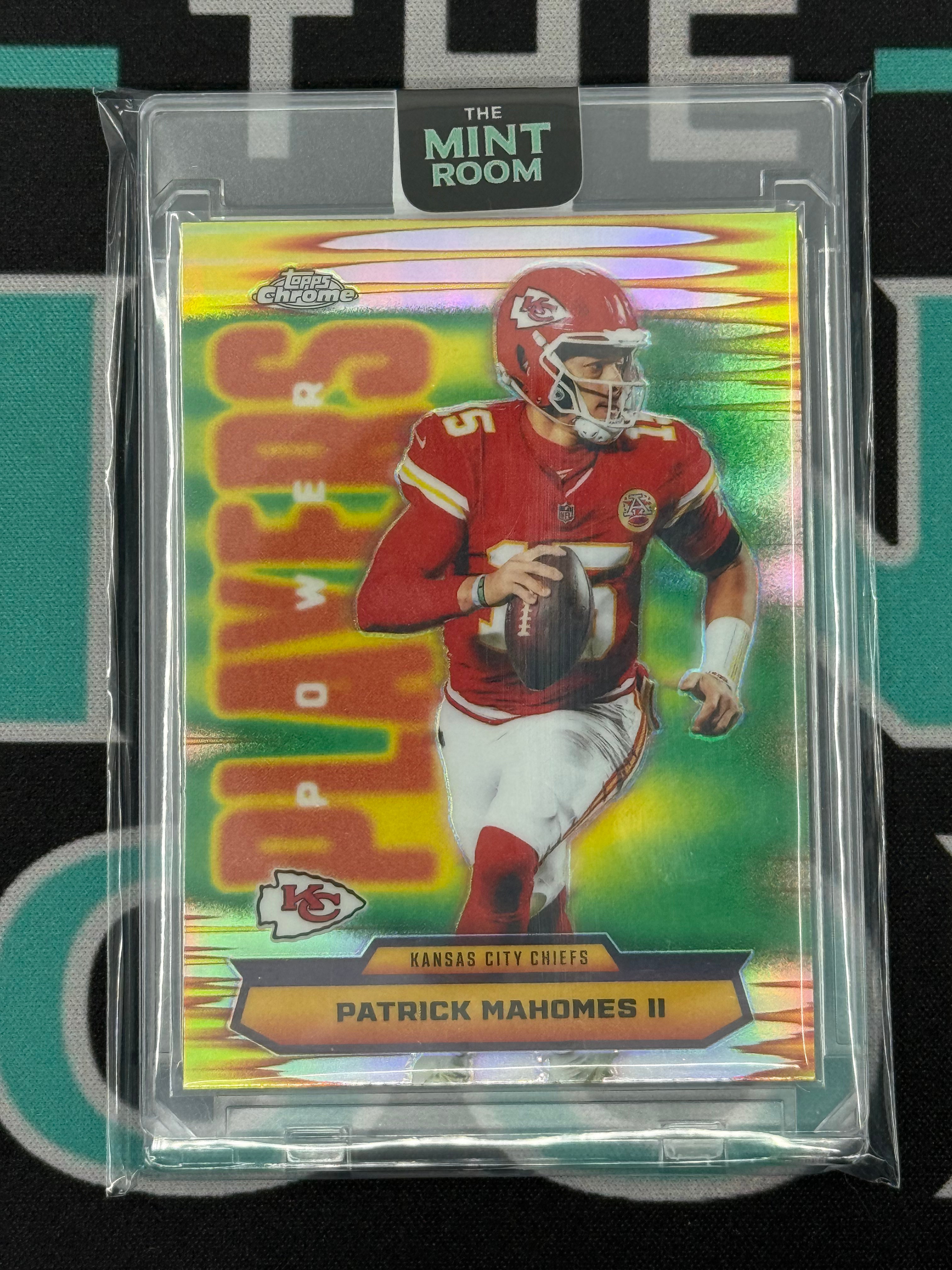 2025 Topps Chrome Patrick Mahomes Power Players