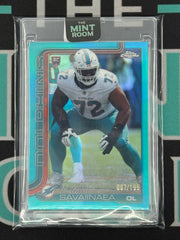 2025 Topps Chrome Jonah savaiinaea Rookie Blue /199