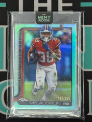 2025 Topps Chrome Jaleel McLaughlin Teal /299
