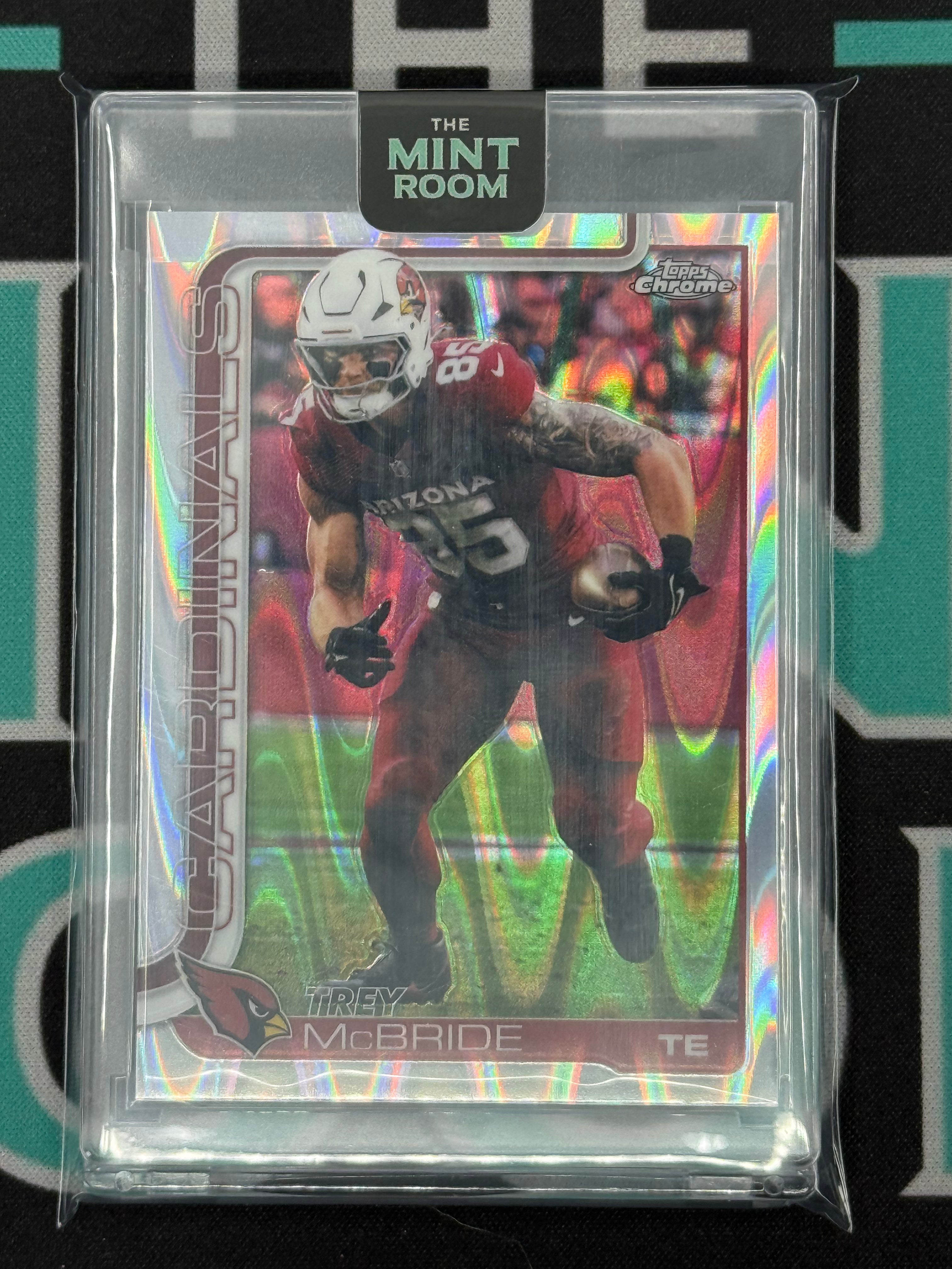 2025 Topps Chrome Trey McBride Wave Refractor