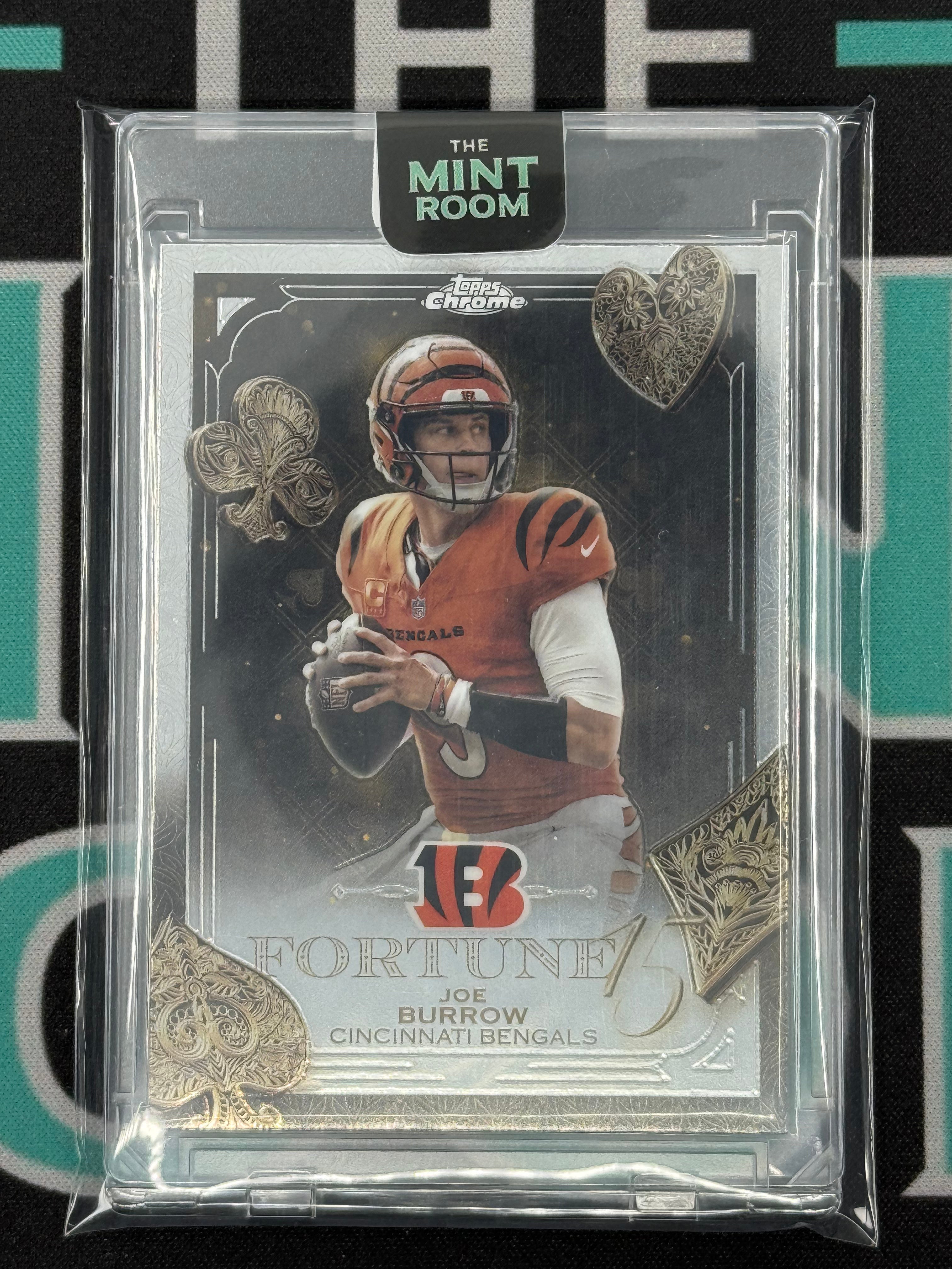 2025 Topps Chrome Joe Burrow Fortune