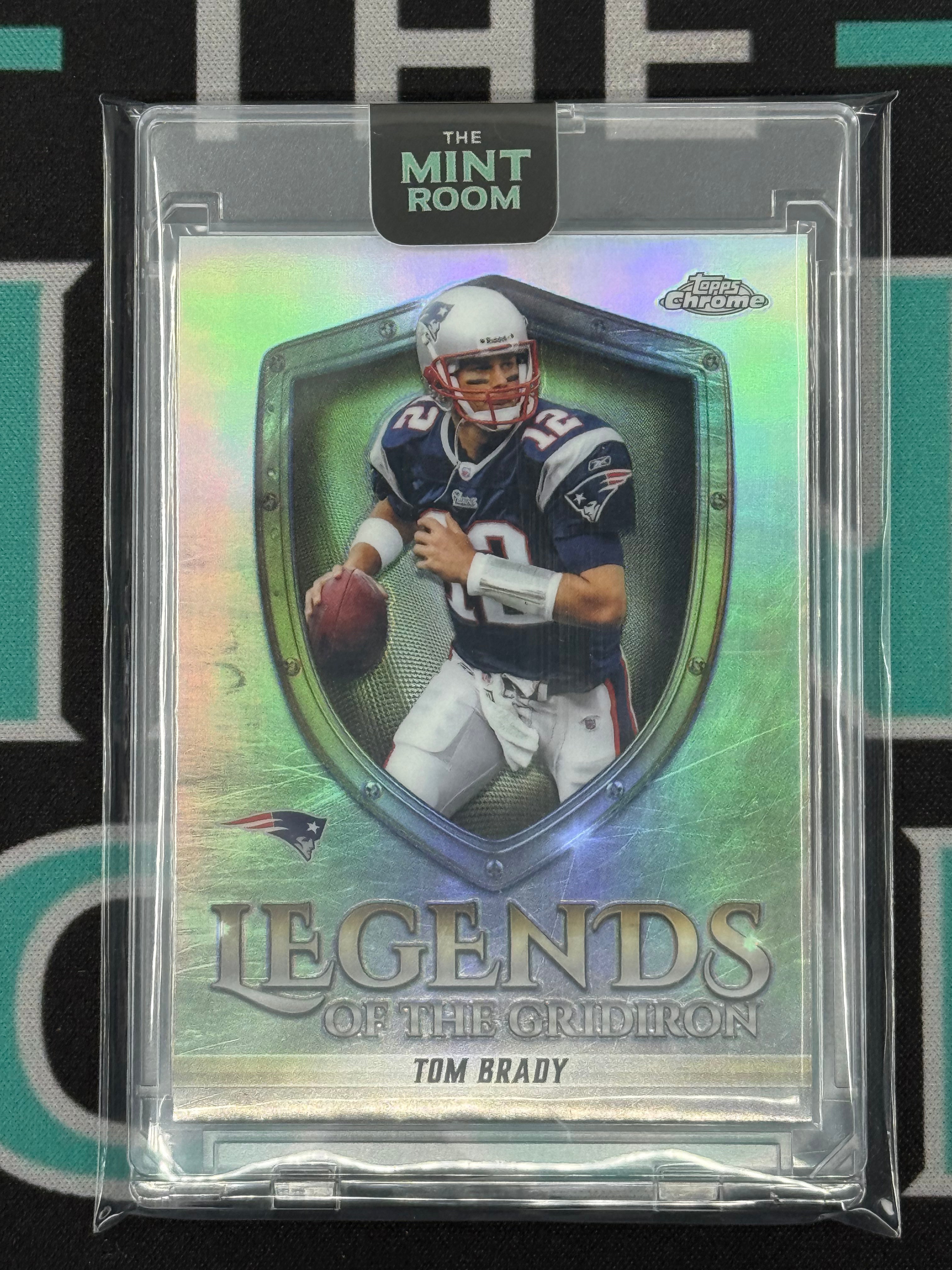 2025 Topps Chrome Tom Brady Legends of the Gridiron