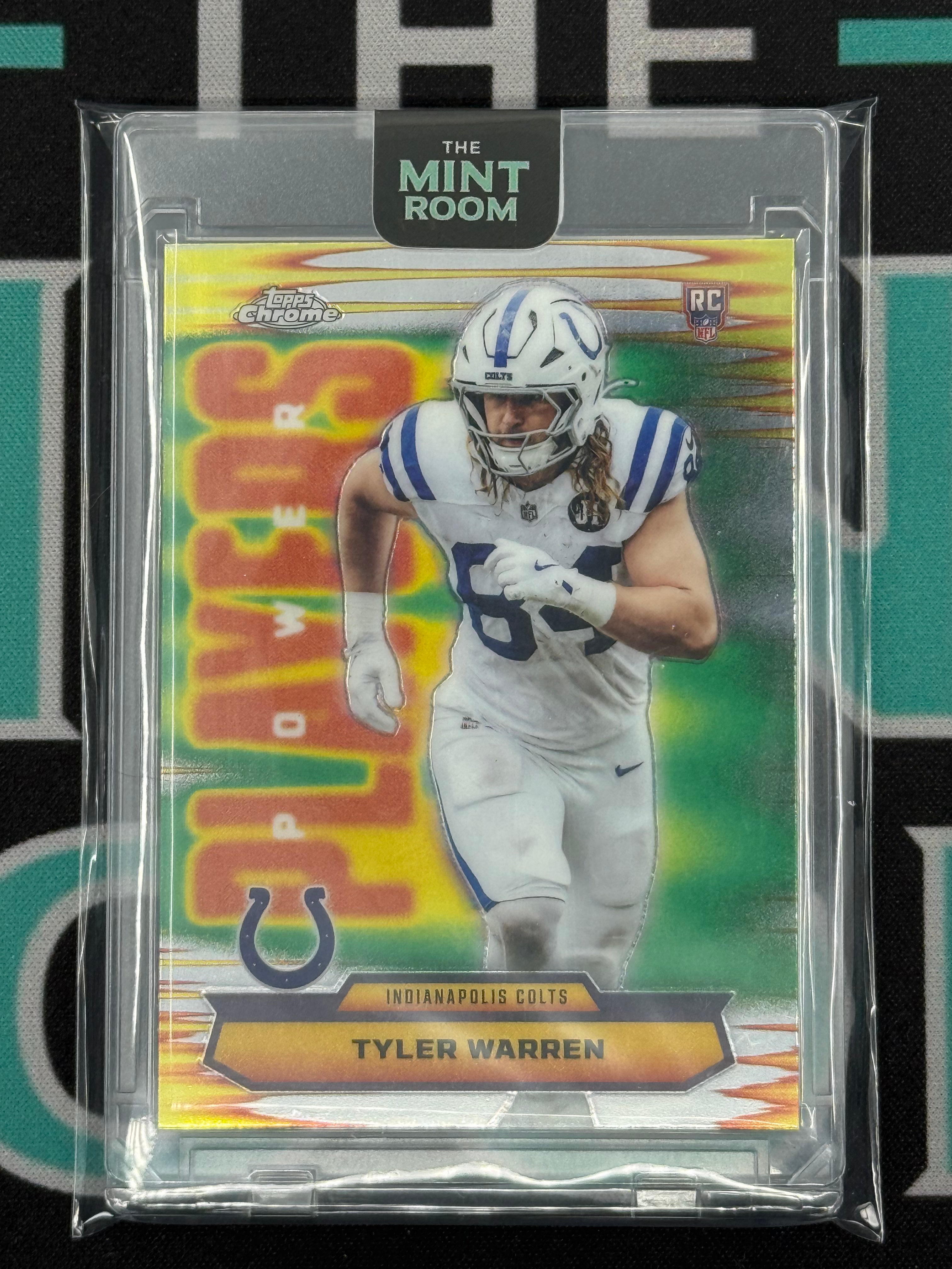2025 Topps Chrome Tyler Warren Power Players