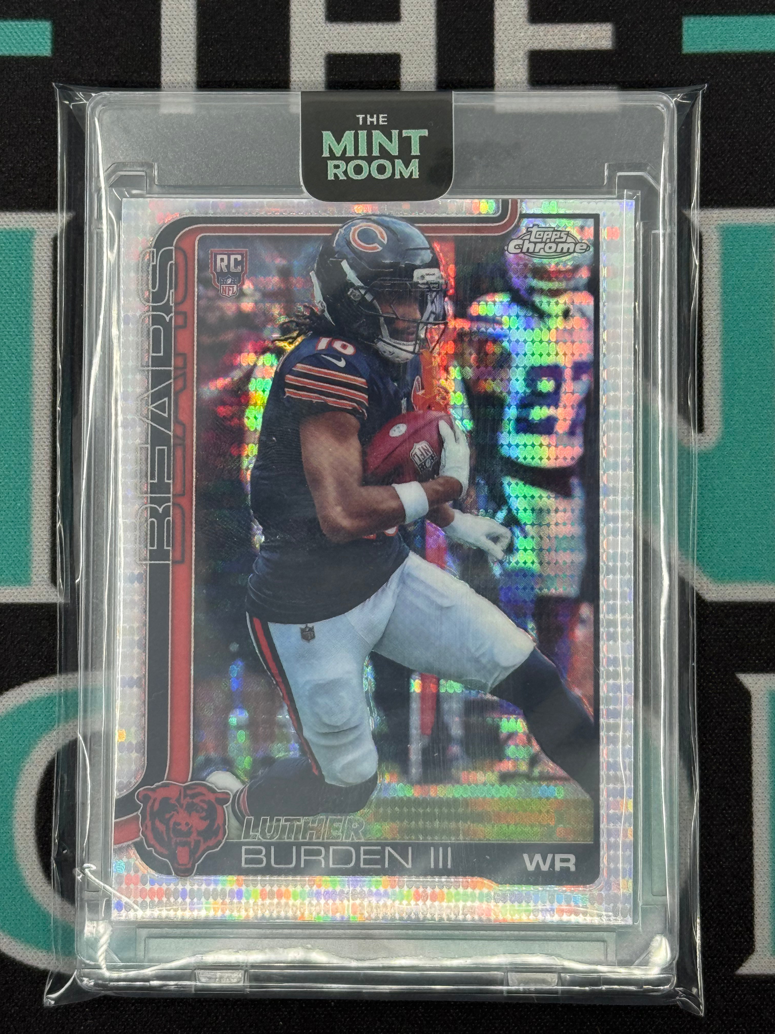 2025 Topps Chrome Luther Burden Pulsar Refractor