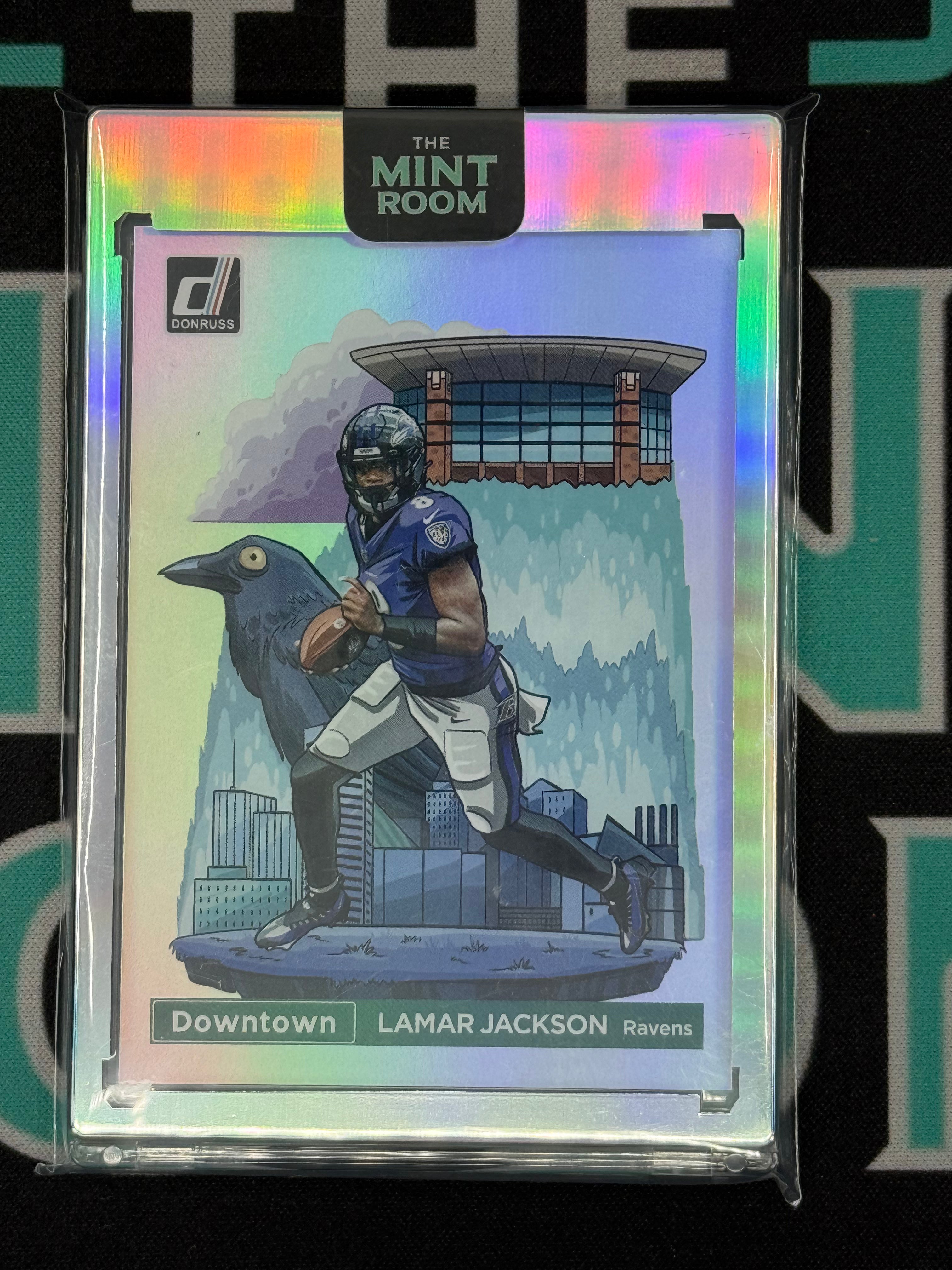 2024 Donruss Lamar Jackson Downtown