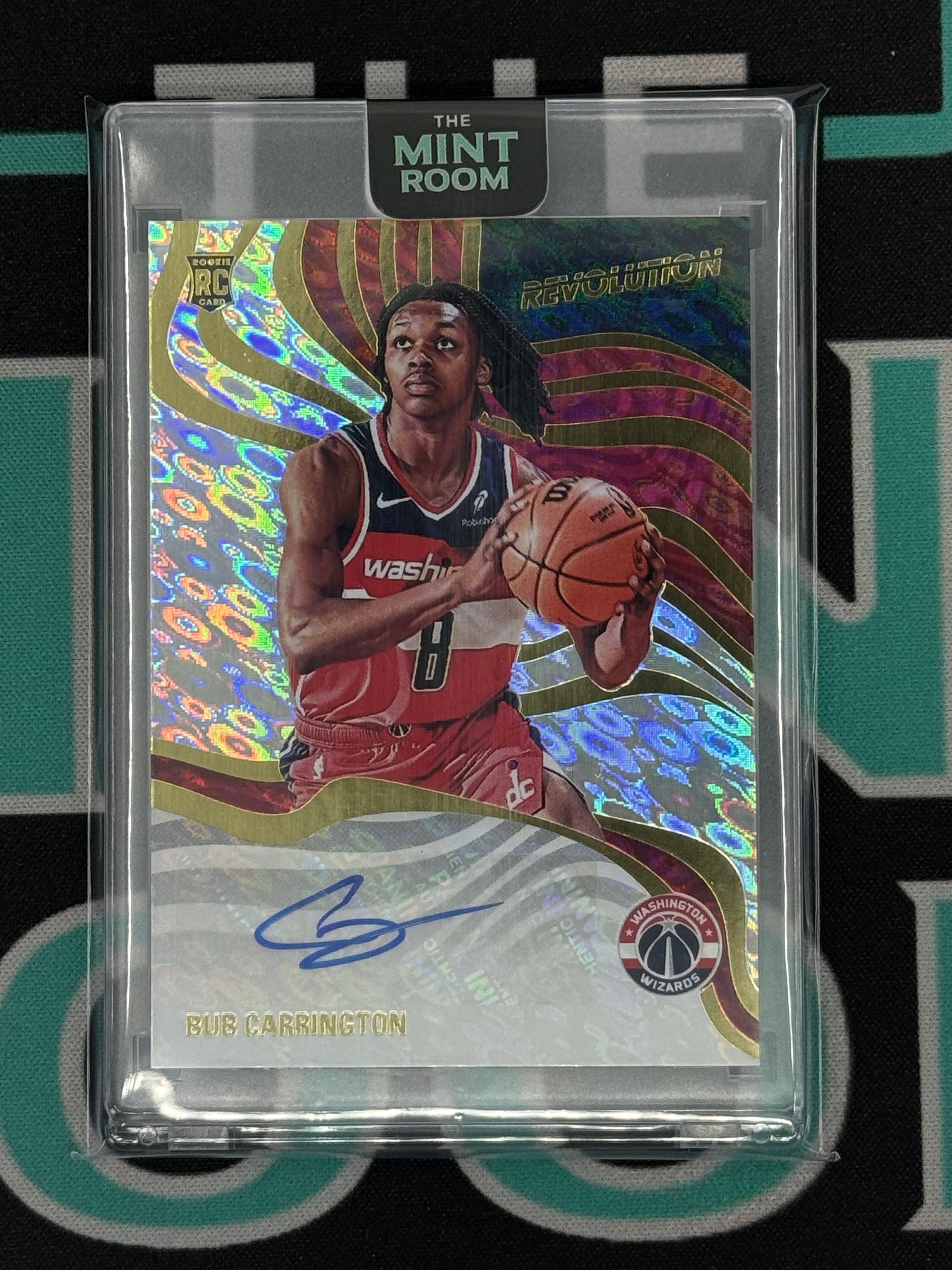 2024-25 Revolution Bub Carrington Rookie Autograph