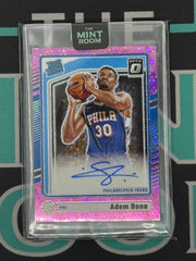2024-25 Optic Adem Bona Rated Rookie Autograph Pink Glitter /25