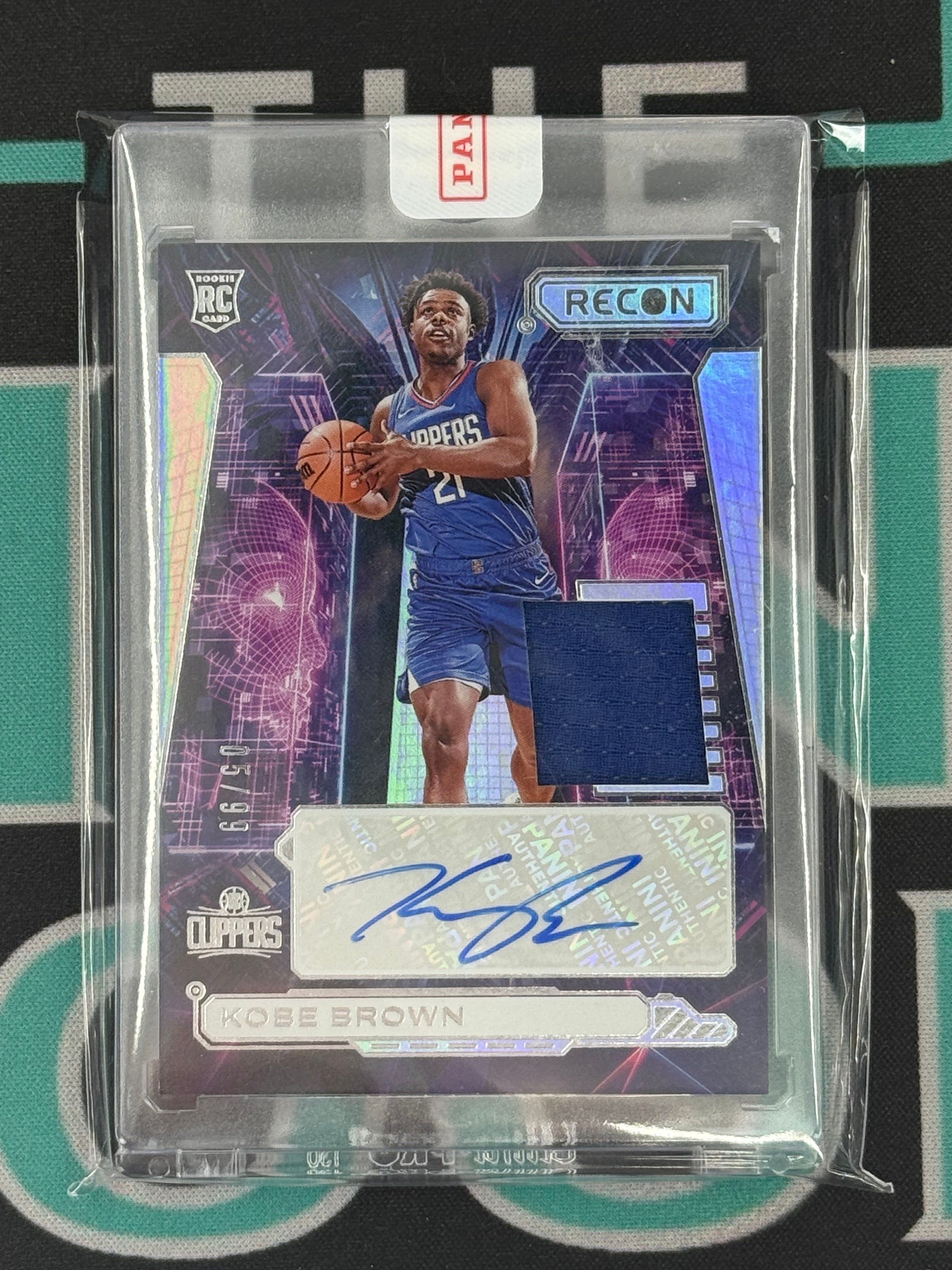 2023-24 Recon Kobe Brown Rookie Patch Autograph /99