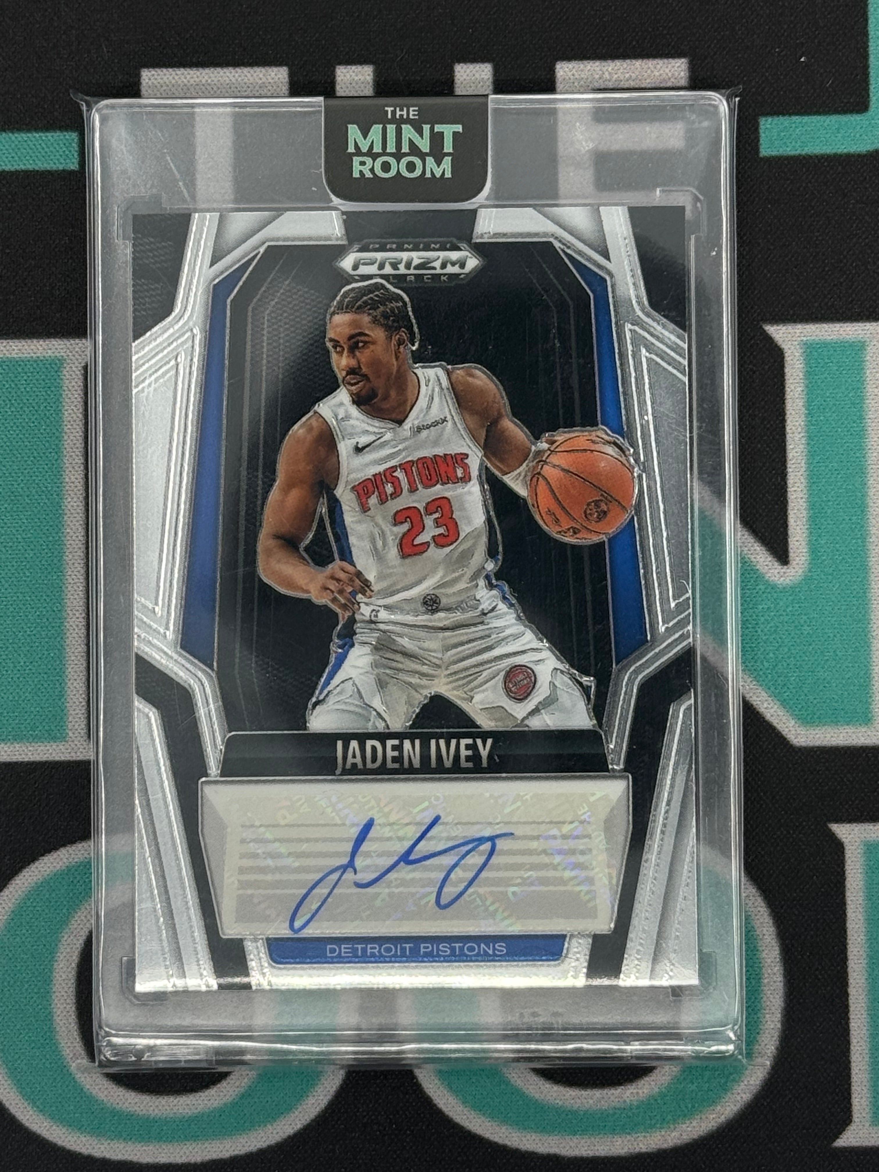 2024-25 Prizm Black Jaden Ivey Autograph