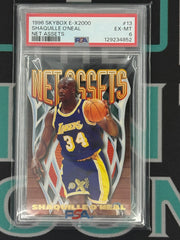 1996 E-X2000 Shaquille O'Neal Net Assets PSA 6