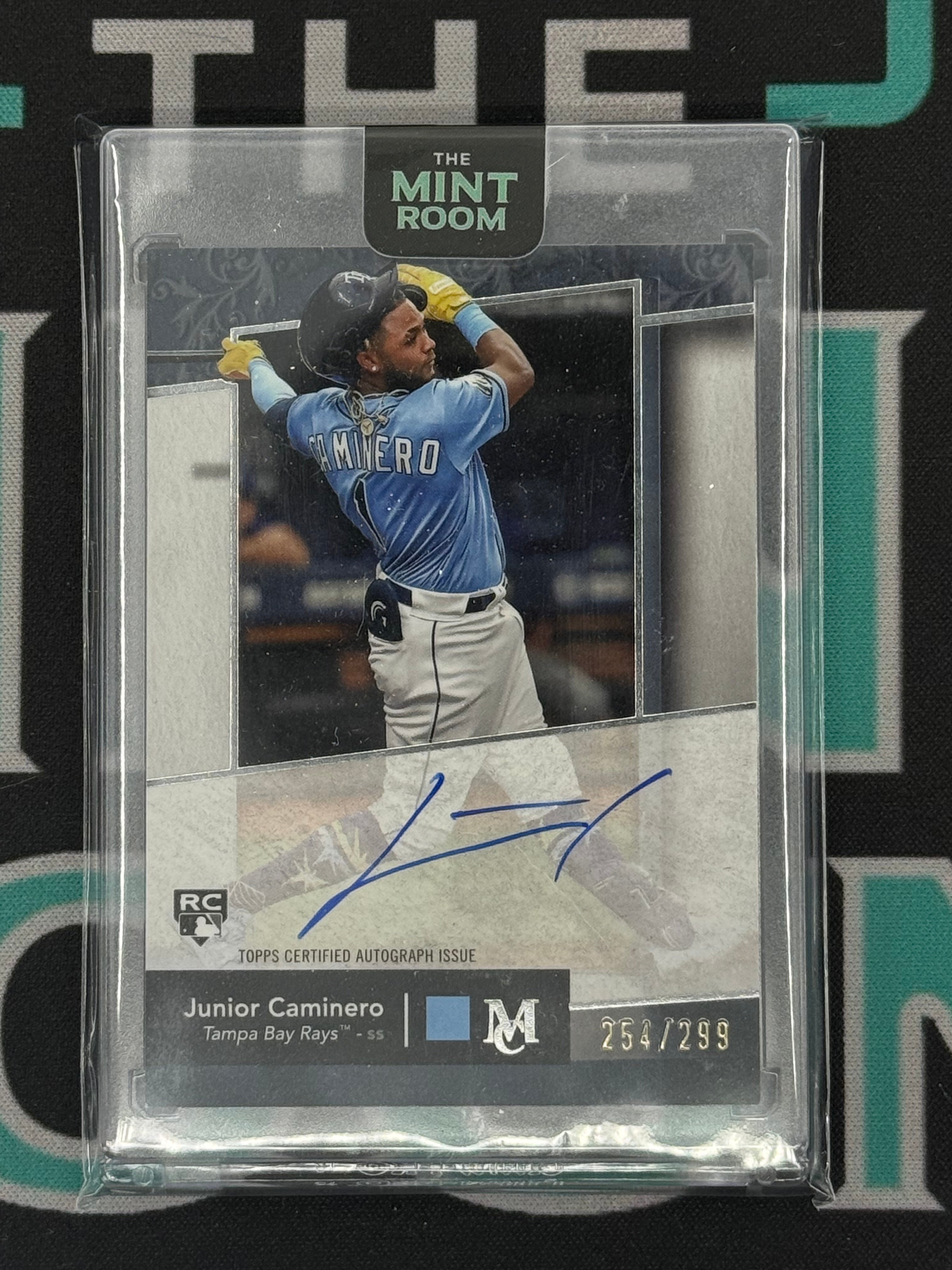 2024 Museum Collection Junior Caminero Archival Autograph /299