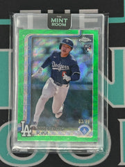 2025 Chrome Hyeseong Kim Green Rookie Card /99