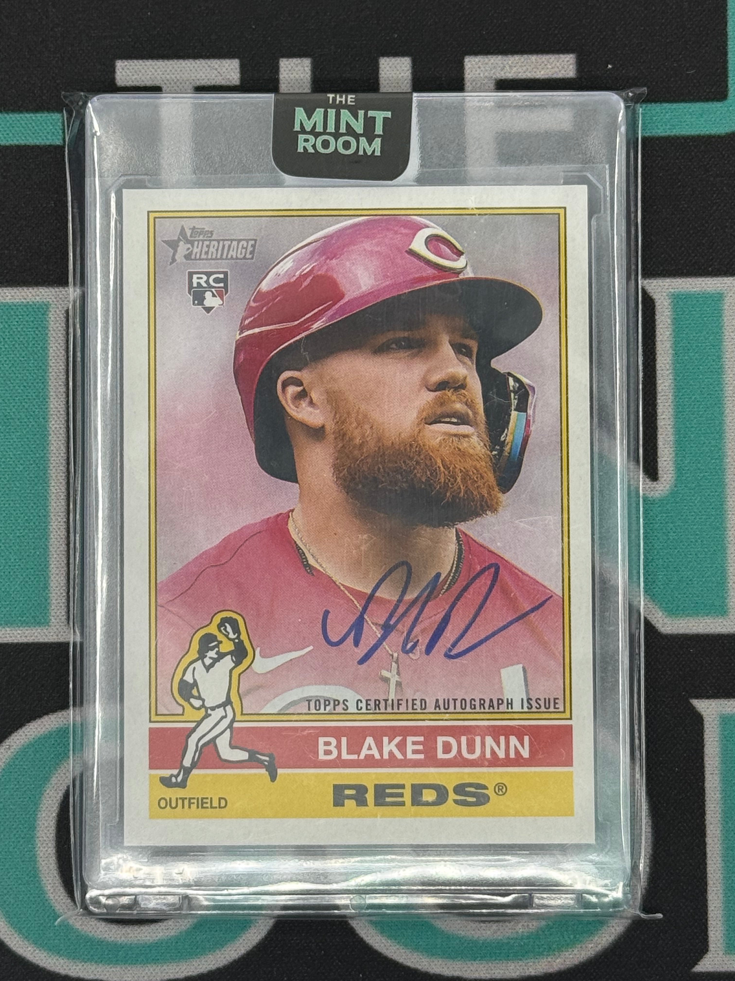 2025 Heritage Blake Dunn Rookie Card Autograph