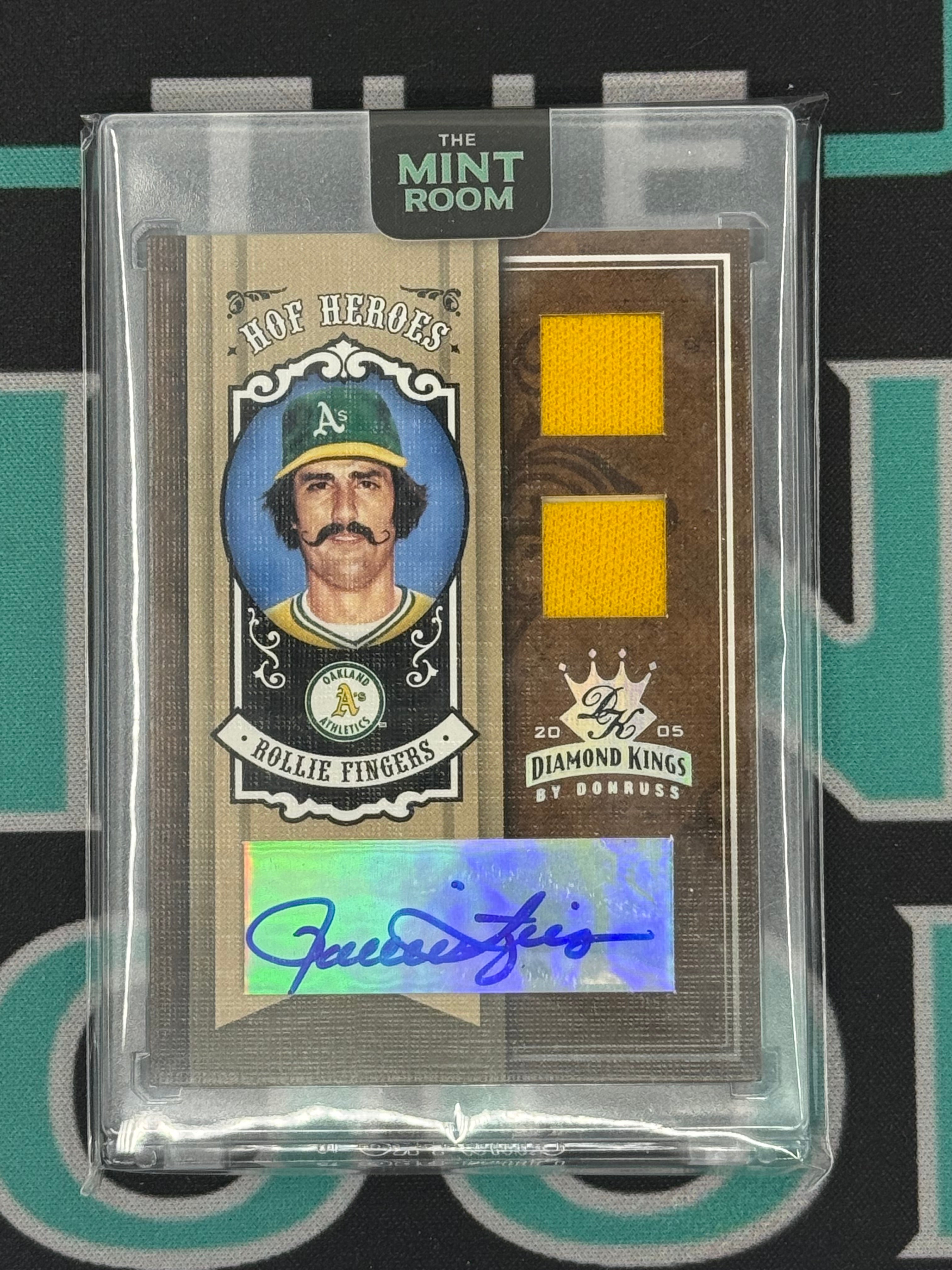 2025 Diamond Kings Rollie Fingers Hall Of Fame Heroes Patch Autograph /50