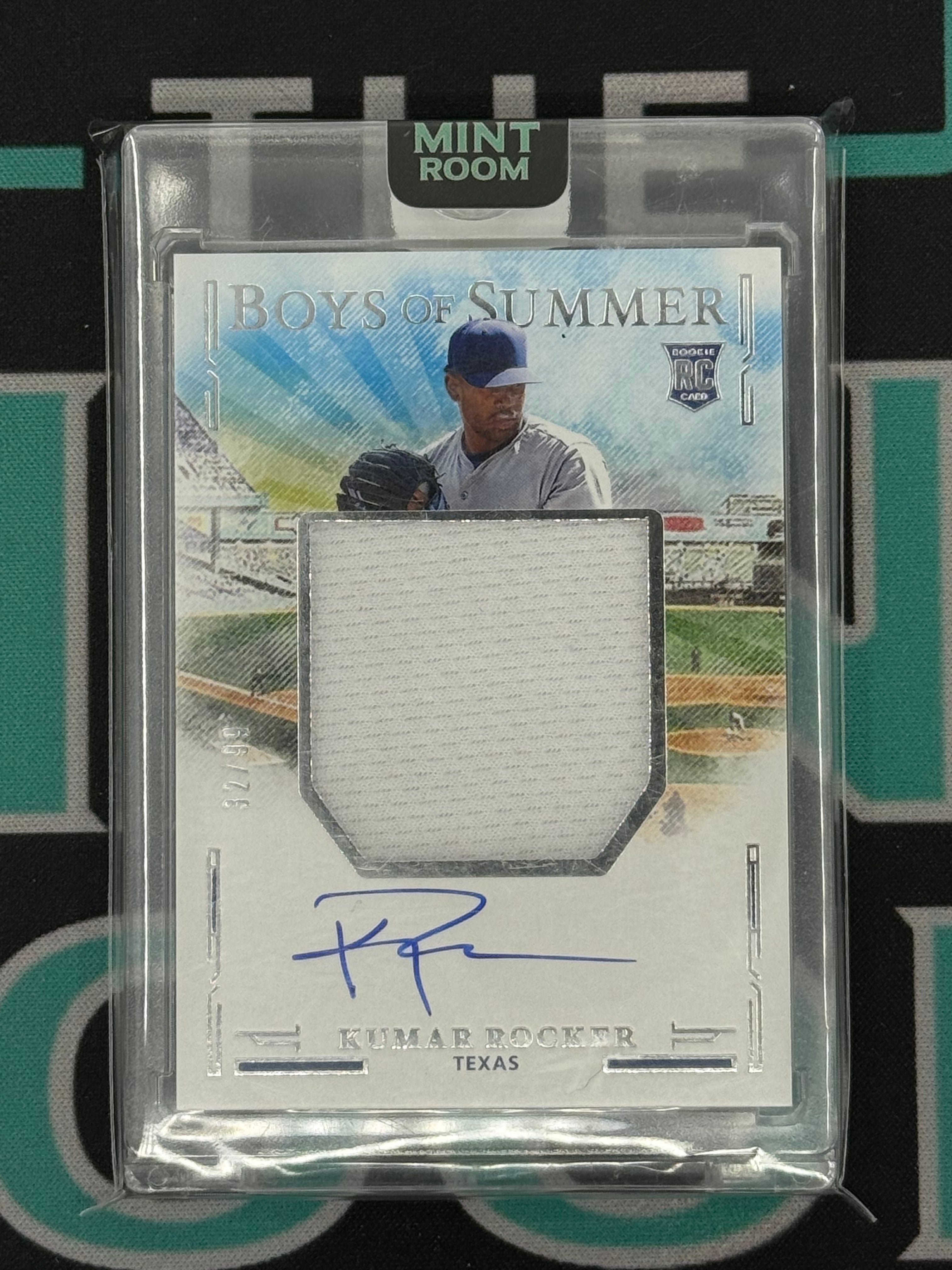 2025 Boys Of Summer Kumar Rocker Rookie Patch Autograph /99