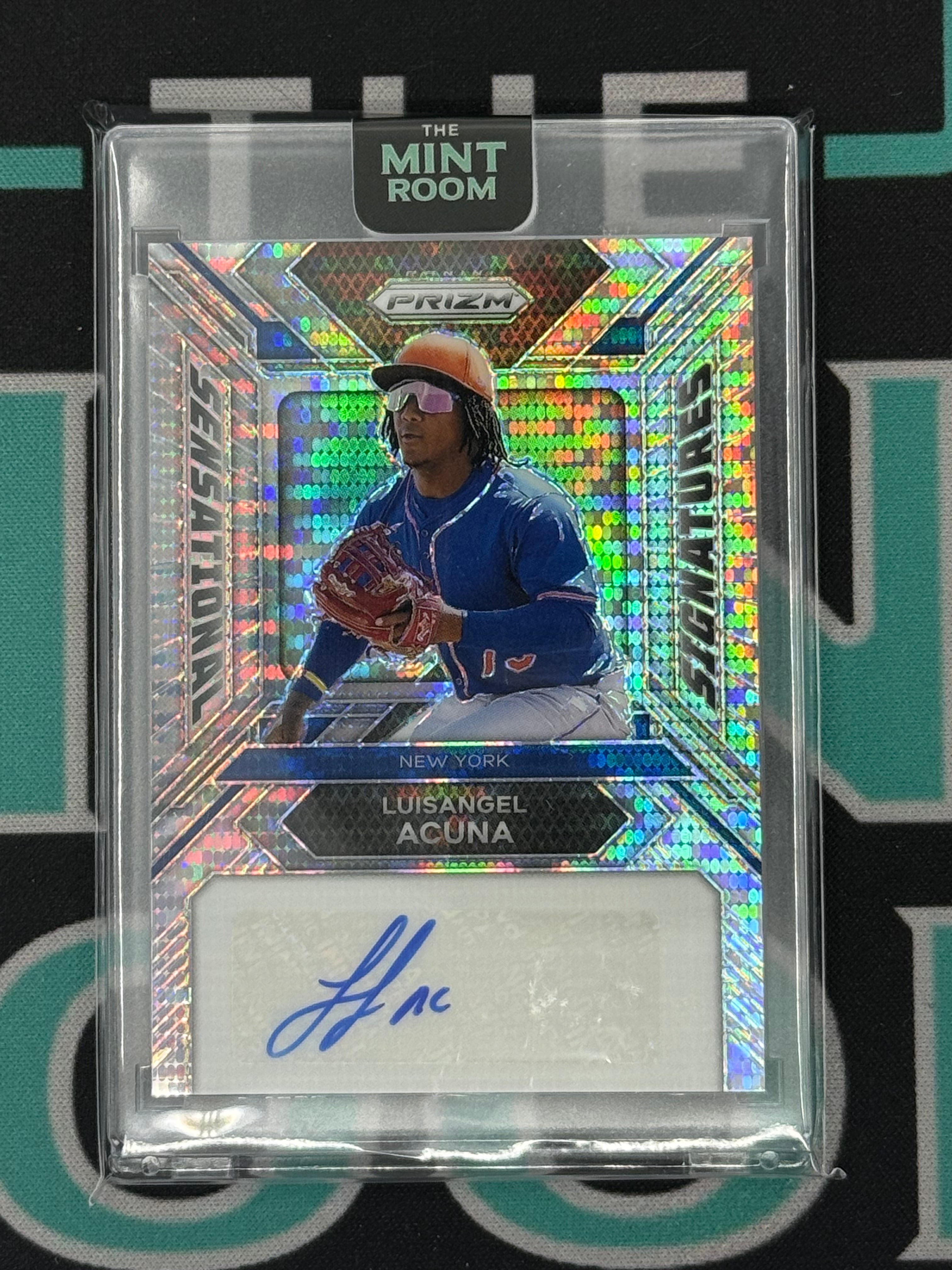 2025 Prizm Luisangel Acuna Pulsar Autograph Sensational Signatures /199