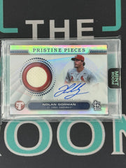 2025 Pristine Pieces Nolan Gorman Patch Autograph