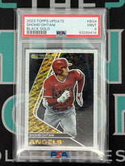2023 Topps Update Shohei Ohtani Black Gold PSA 9