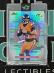2025 Topps Finest Bo Nix Blue /250