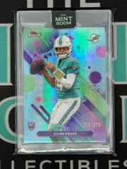 2025 Topps Finest Quinn Ewers Rookie Blue /325