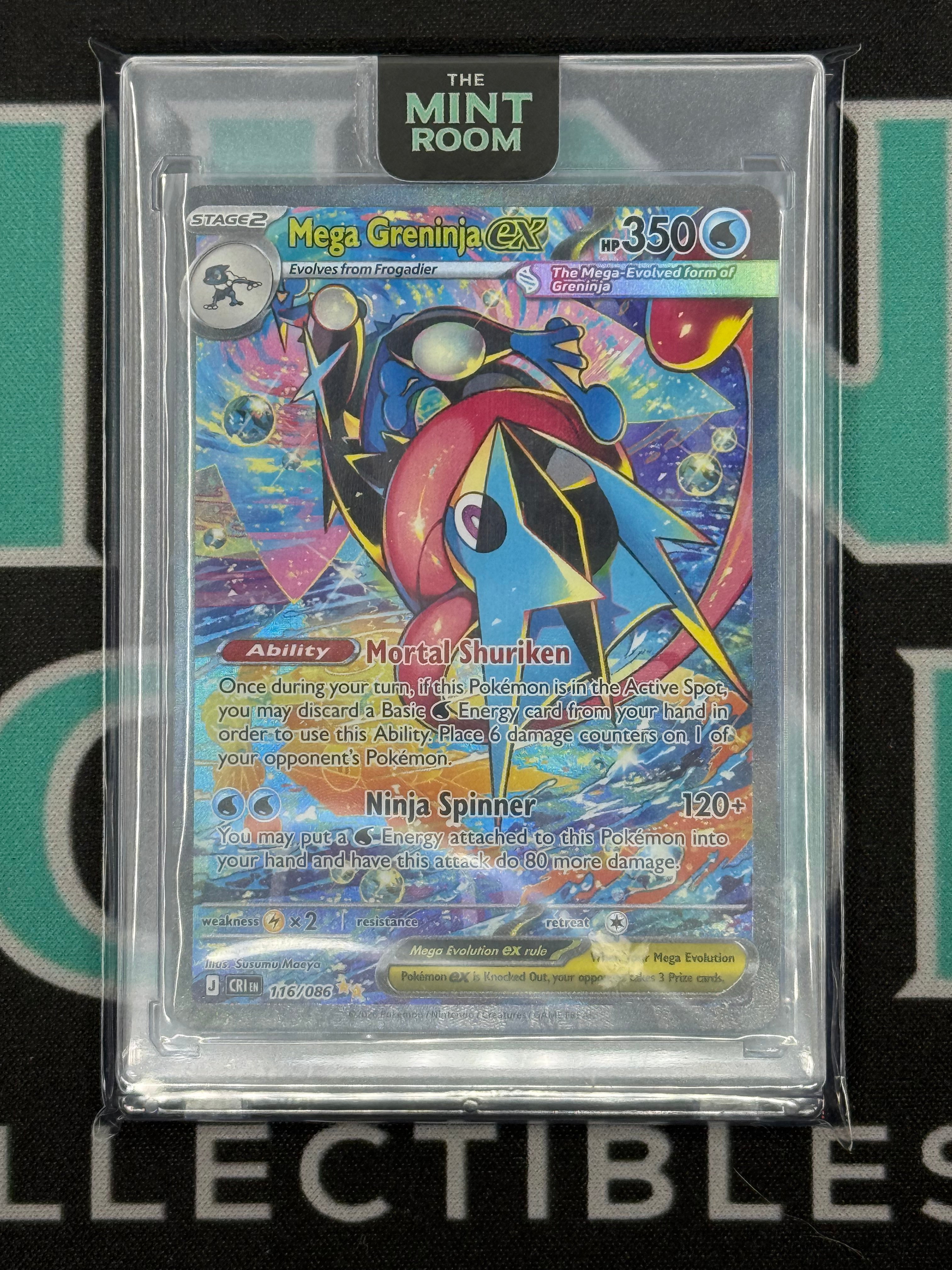 2026 Chaos Rising Mega Greninja EX Special Illustration Rare