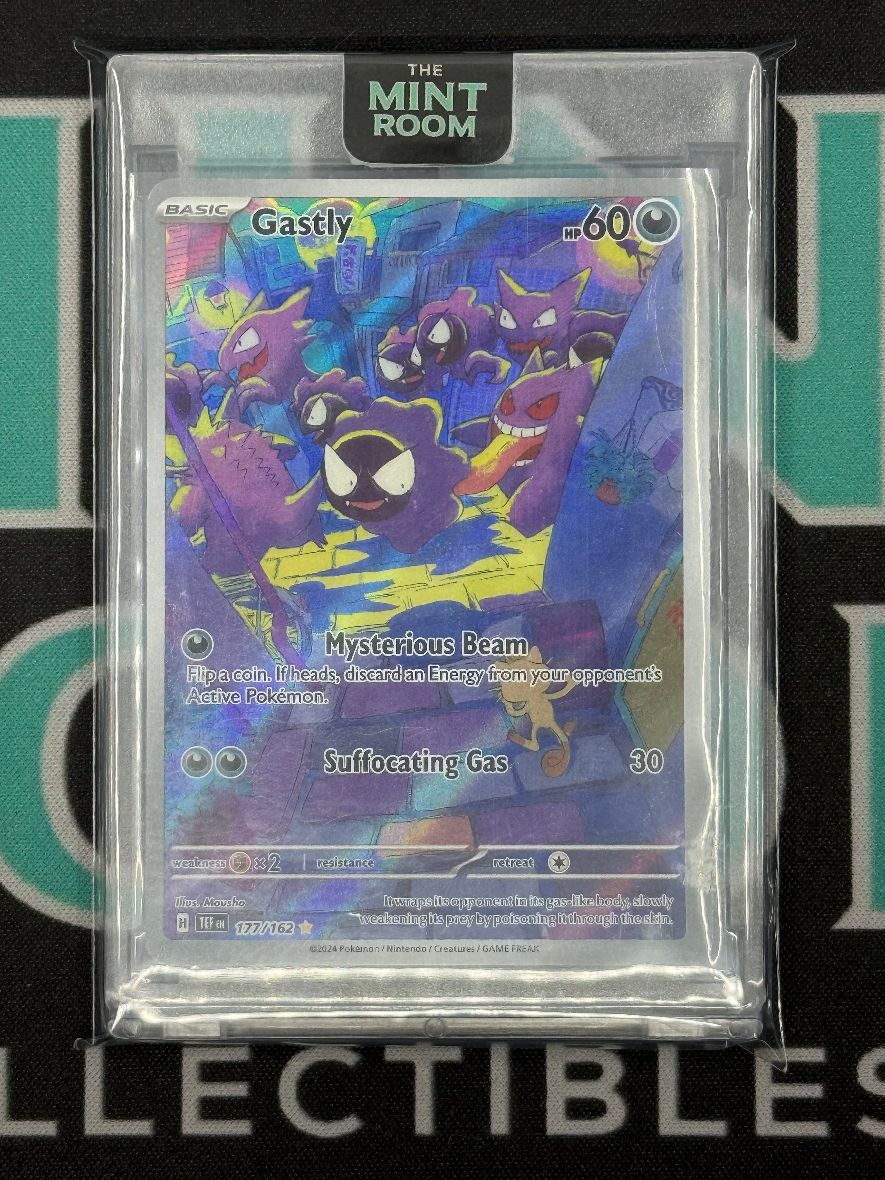 2024 Temporal Forces Gastly Illustration Rare