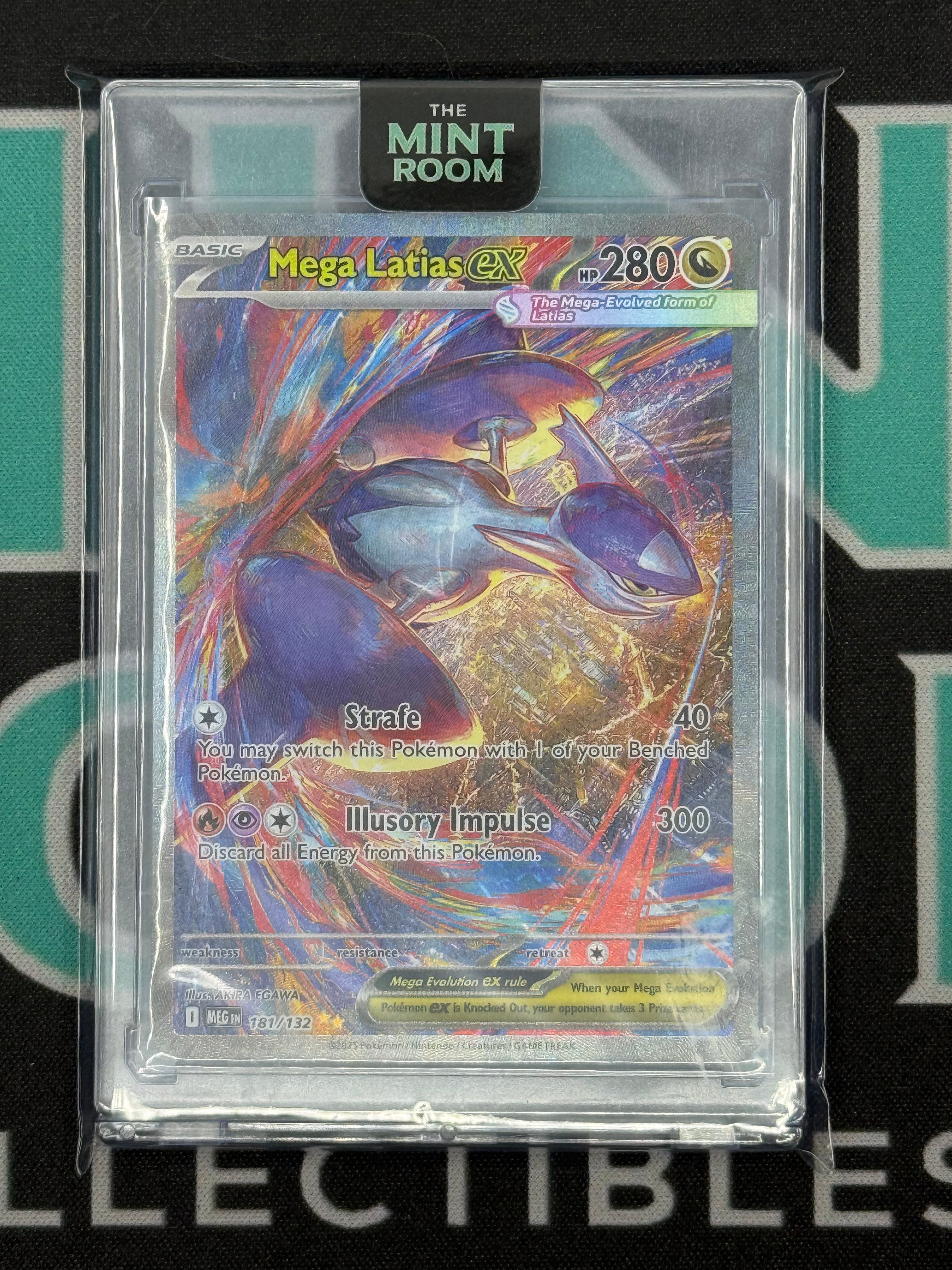 2025 Mega Evolution Mega Latias EX Special Illustration Rare