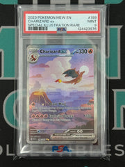 2023 151 Charizard Special Illustration Rare PSA 9