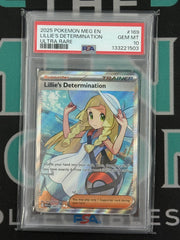 2025 Mega Evolution Lillie's Determination Ultra Rare PSA 10
