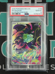2025 Mega Evolution Bulbasaur Illustration Rare PSA 10
