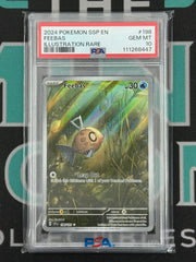 2024 Surging Sparks Feebas Illustration Rare PSA 10