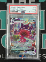 2021 Fusion Strike Gengar Vmax Alternate Art Rare PSA 9