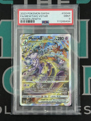2023 Crown Zenith Mewtwo Vstar Galarian Gallery Ultra Rare PSA 9
