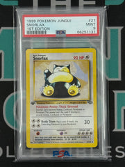 1999 Jungle Snorlax 1st Edition PSA 9