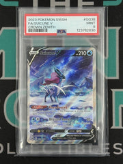 2023 Crown Zenith Suicune Galarian Gallery Ultra Rare PSA 9