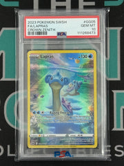 2023 Crown Zenith Lapras Galarian Gallery Ultra Rare PSA 10