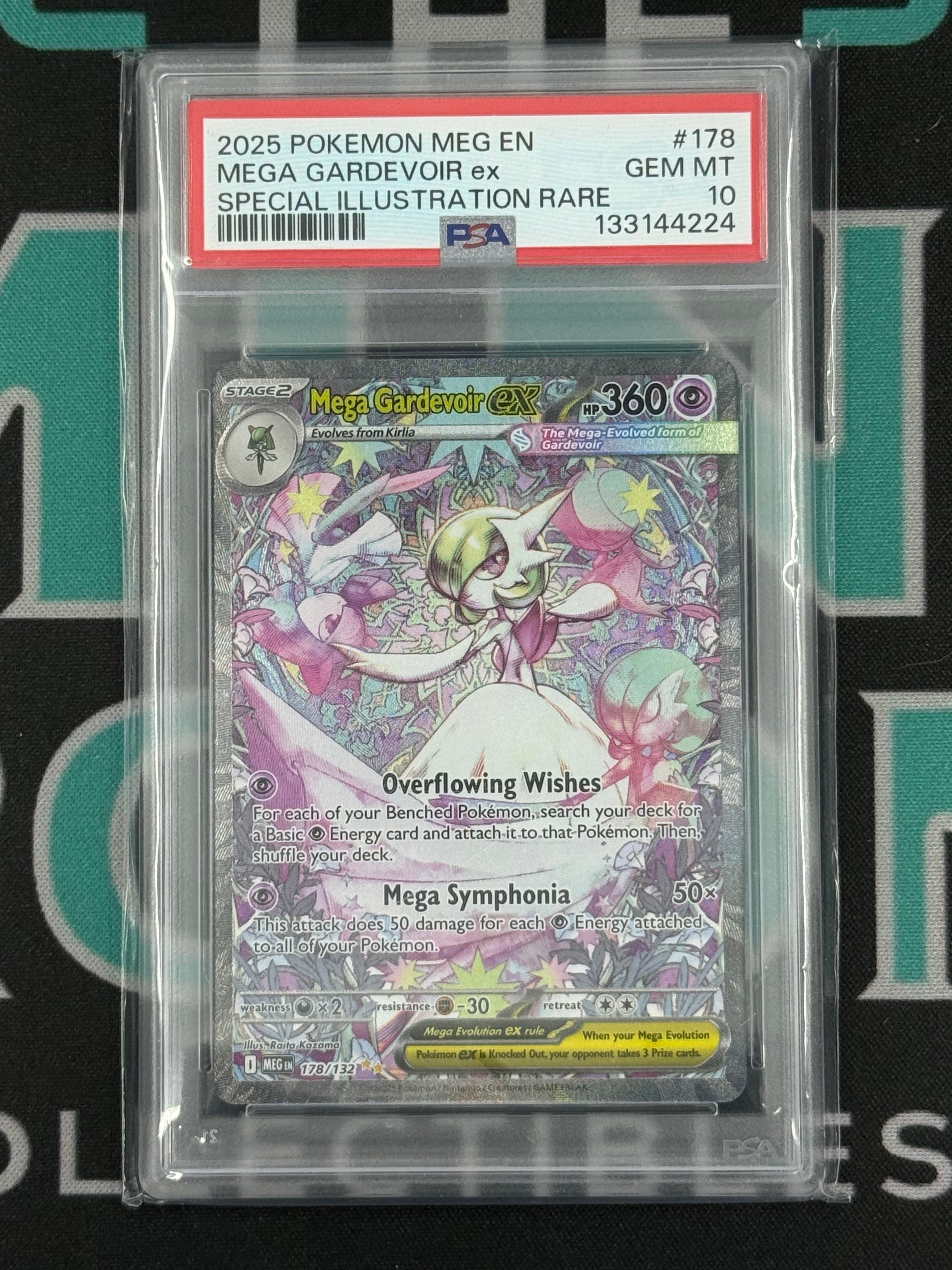 2025 Mega Evolution Mega Gardevoir EX Special Illustration Rare PSA 10