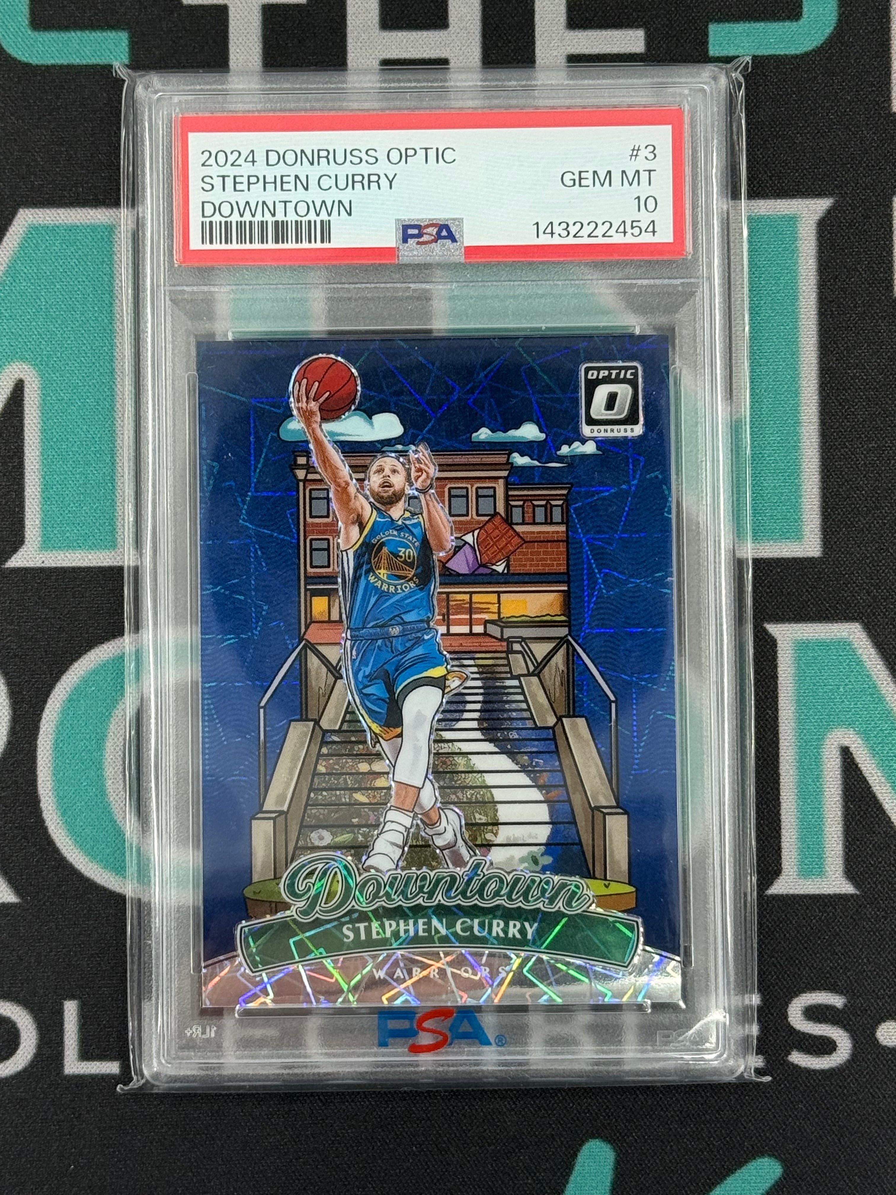 2024 Optic Stephen Curry Downtown PSA 10