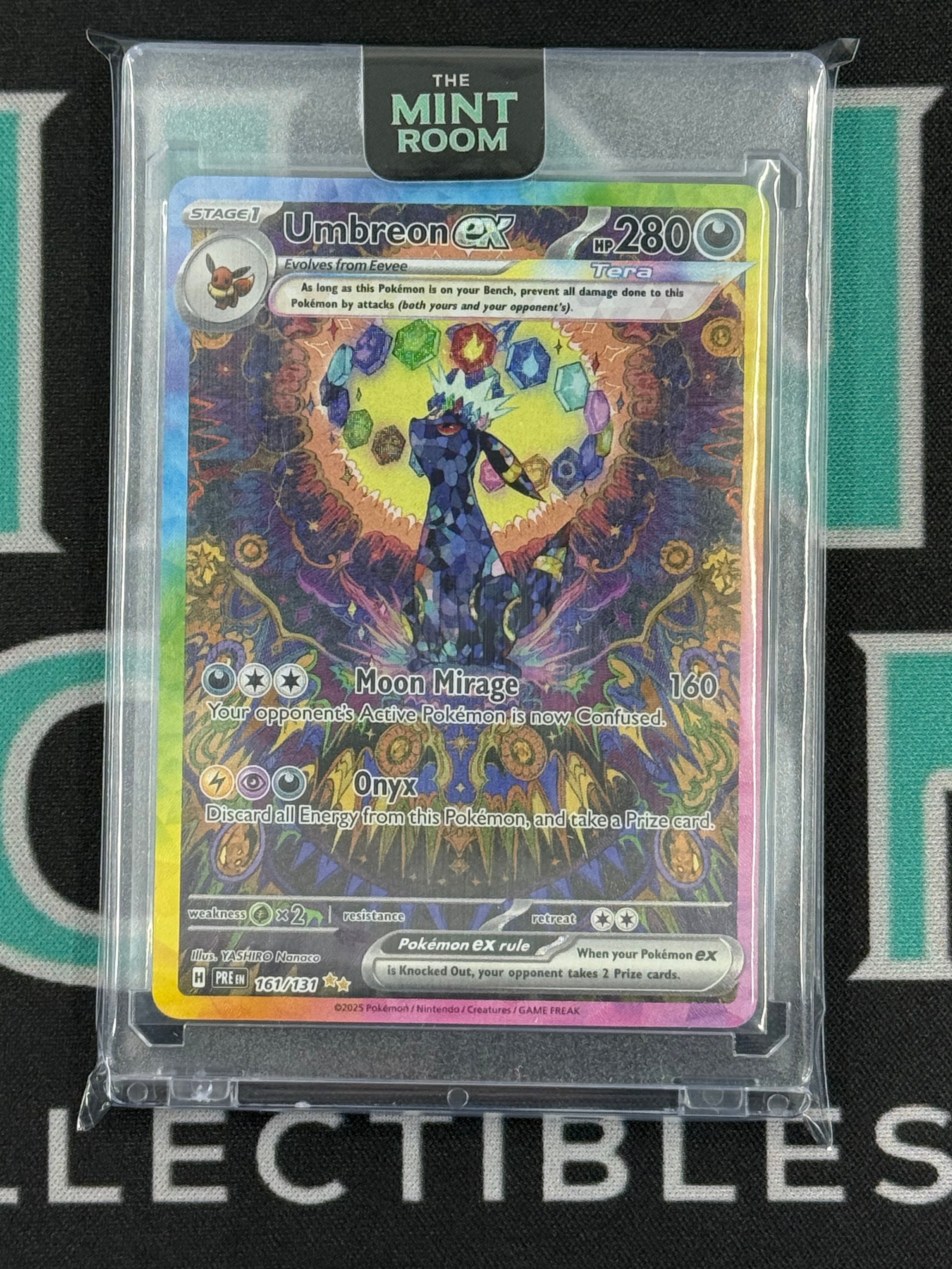 2025 Prismatic Evolution Umbreon EX Special Illustration Rare