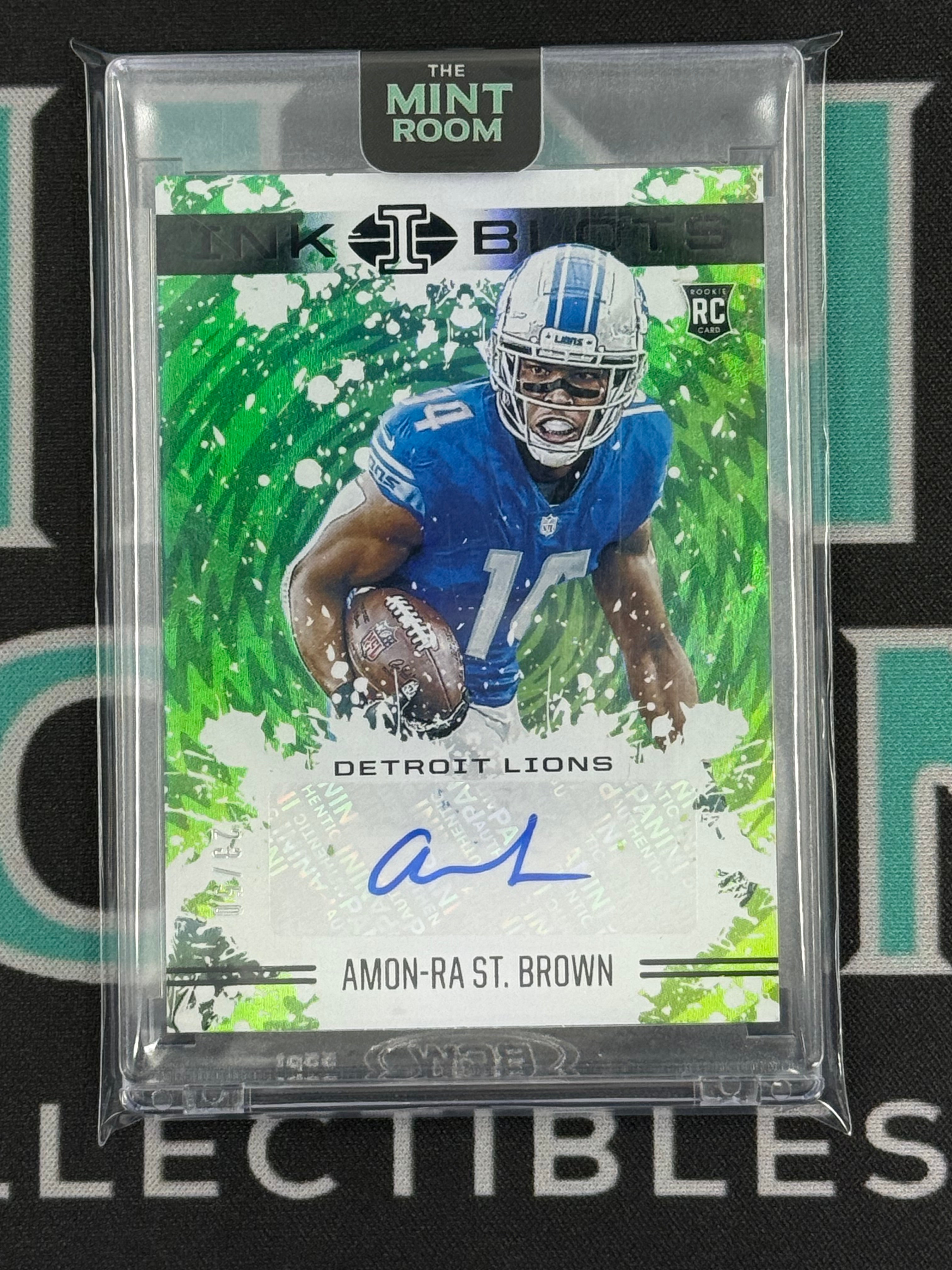 2021 Illusions Amon-Ra St. Brown Rookie Auto /50