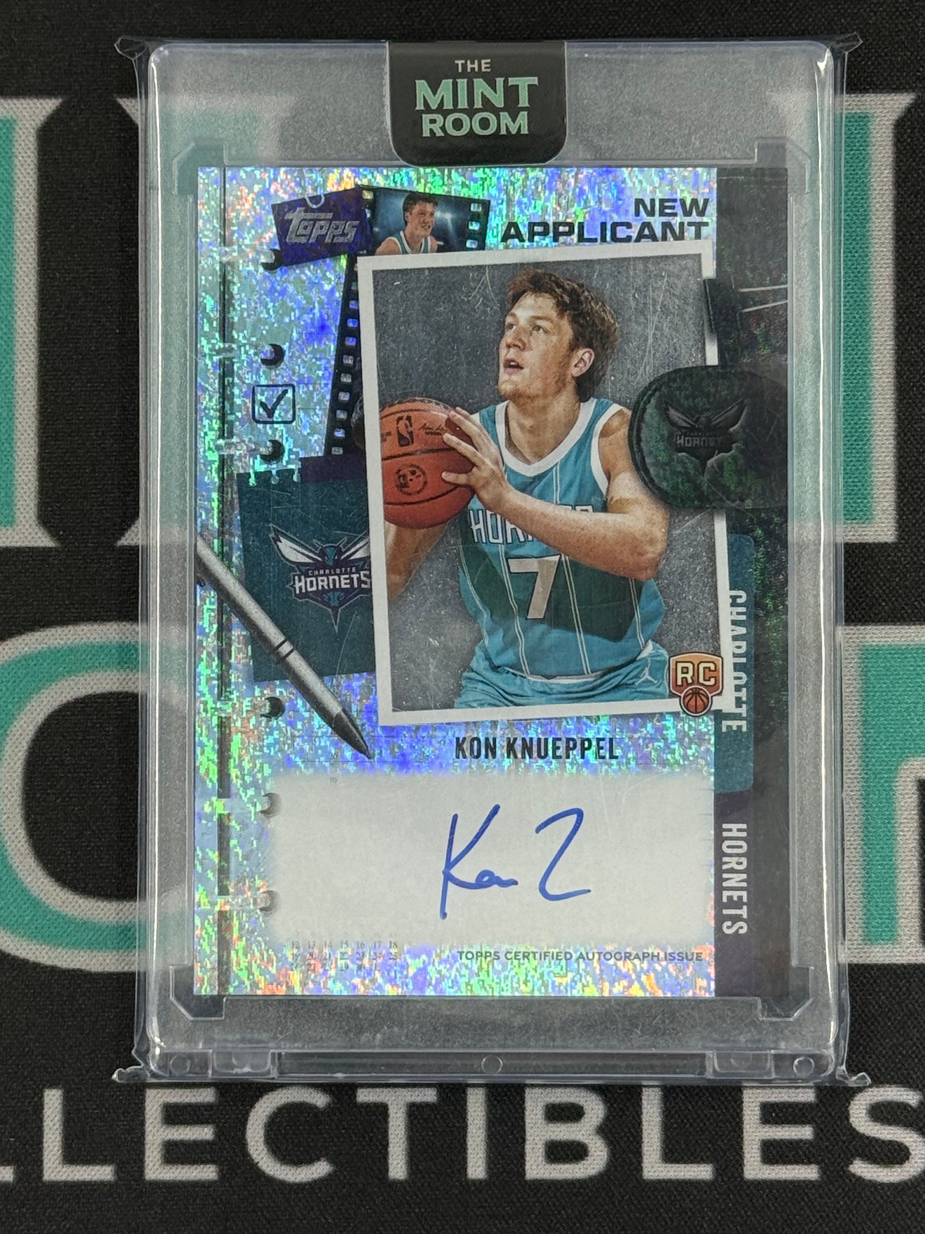 2025 Topps New Applicants Kon Knueppel Rookie Auto