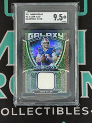 2021 Obsidian Josh Allen Galaxy Gear /100 SGC 9.5