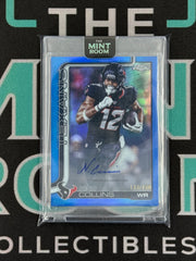 2025 Chrome Nico Collins Blue Auto /150