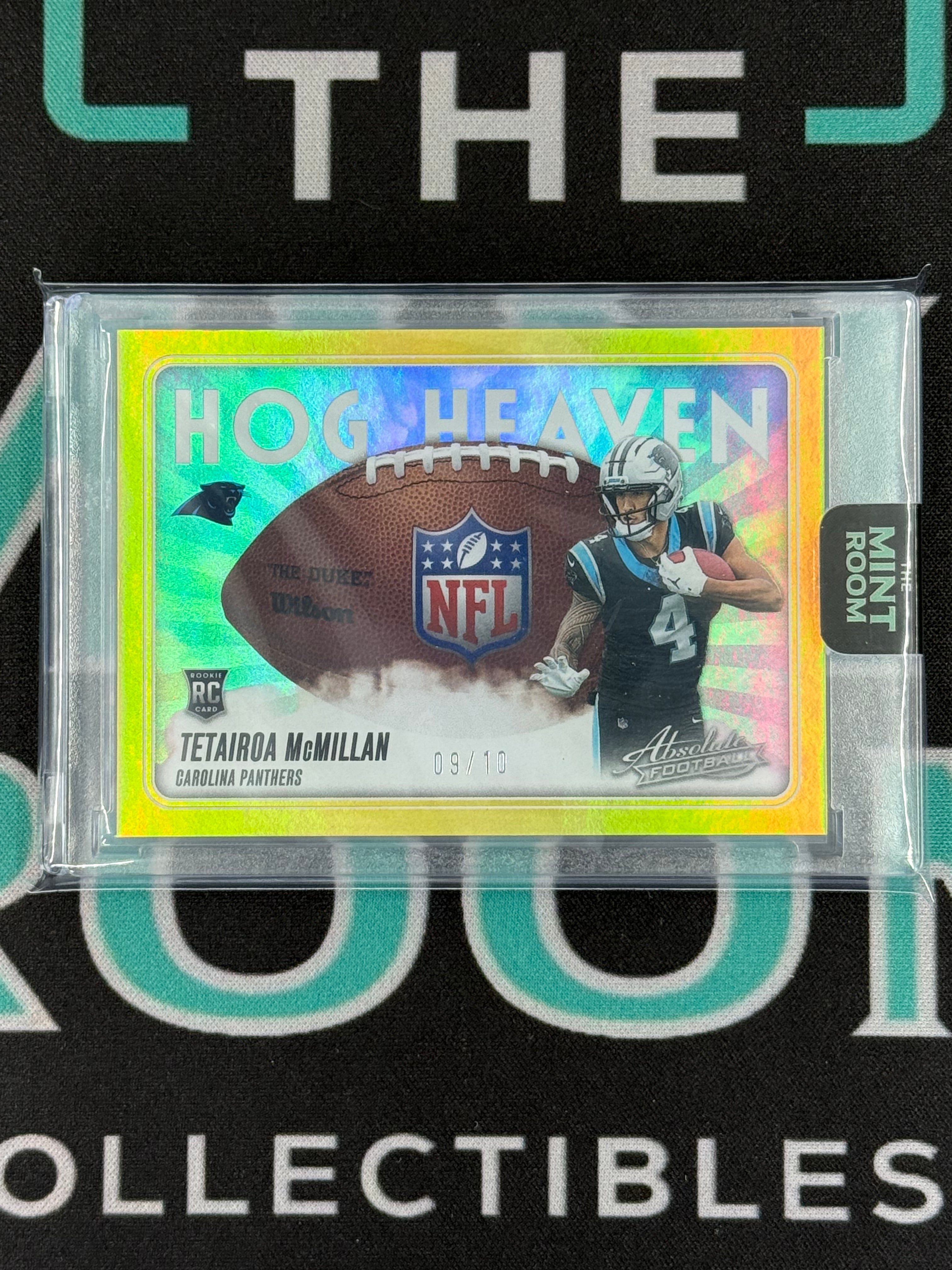 2025 Absolute Tetairoa Mcmillian Rookie Hog Heaven Gold /10