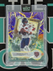2026 Resurgence Caleb Williams Blue Voltaic Refractor /75