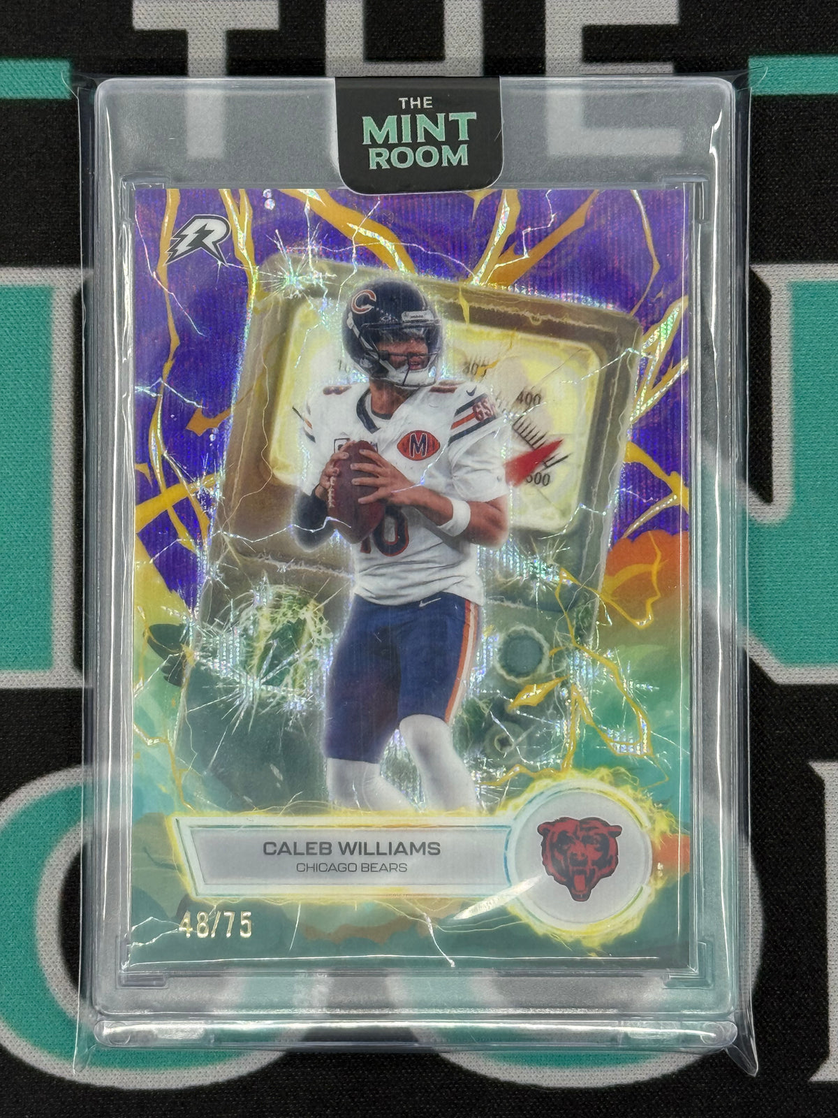 2026 Resurgence Caleb Williams Blue Voltaic Refractor /75