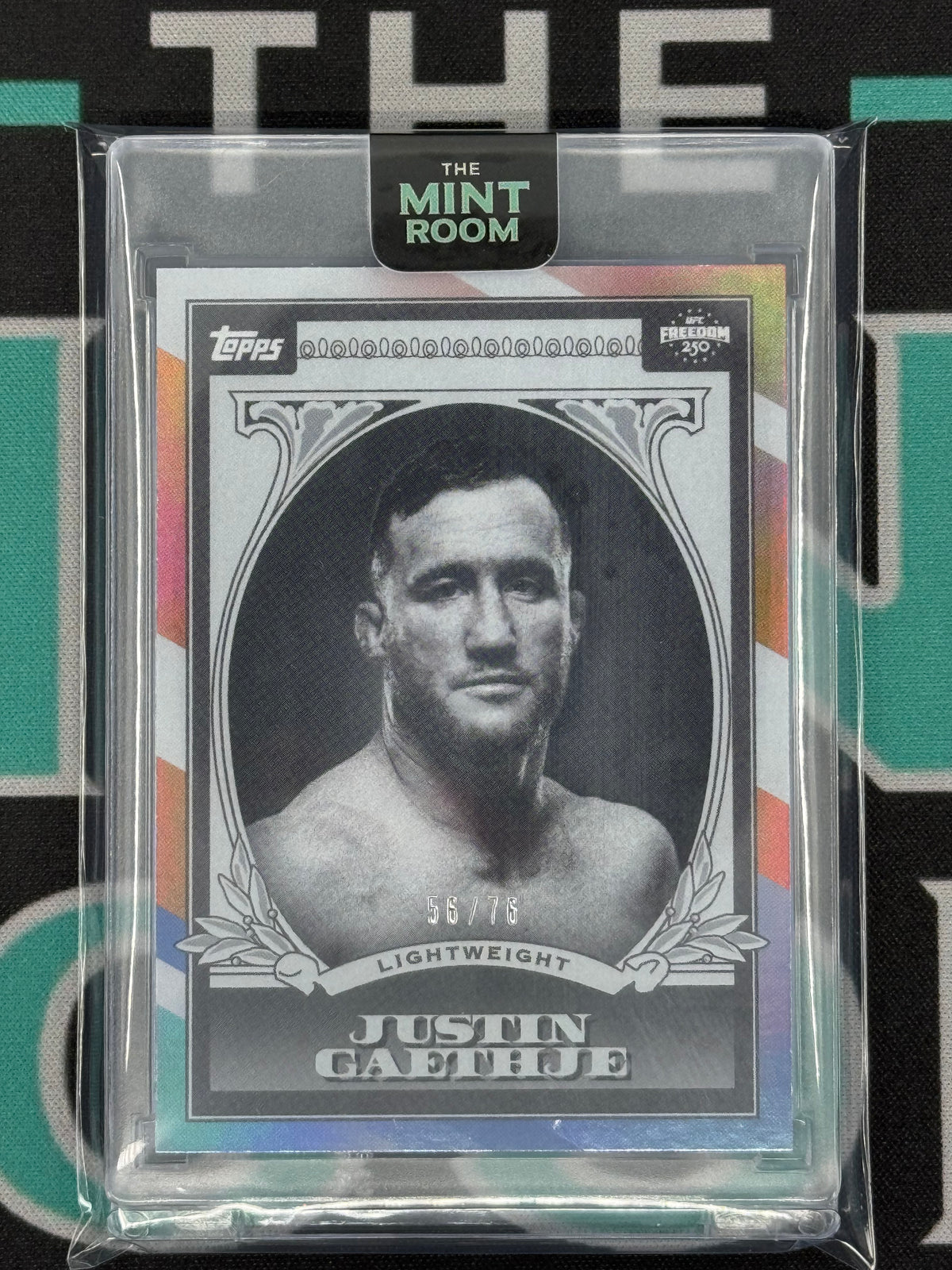 2026 Freedom 250 Justin Gaethje Dollar Red White & Blue /76